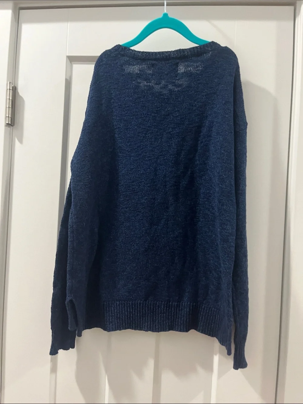 Navy Graphic Alpaca Knit Sweater with Pink Sequin Scarf Justice Girls 14 EUC